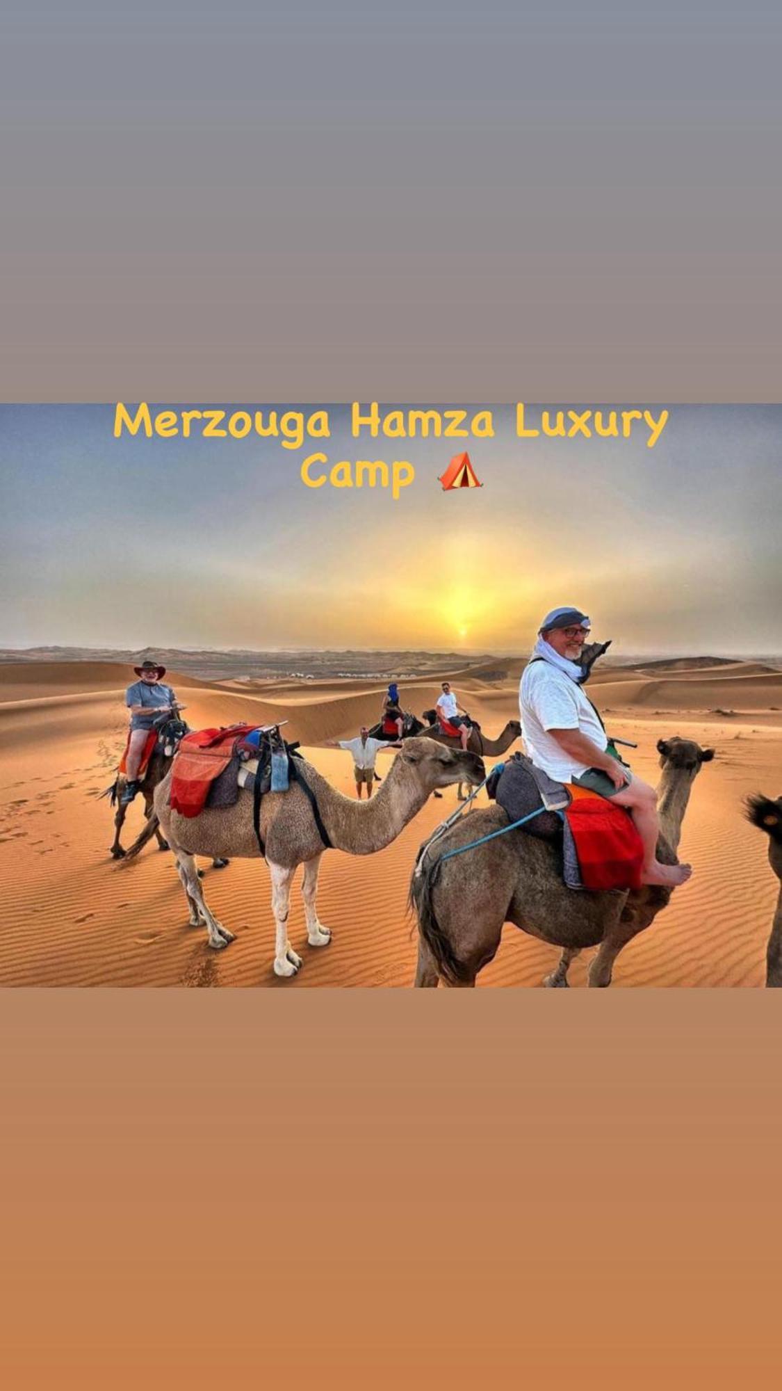 Merzouga Hamza Luxury Camp Exterior foto