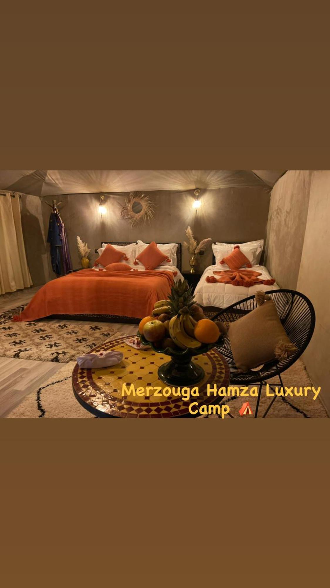 Merzouga Hamza Luxury Camp Exterior foto